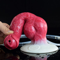 PINKALIEN Gode Éjaculateur Monster Woofix 18 x 6cm Rose
